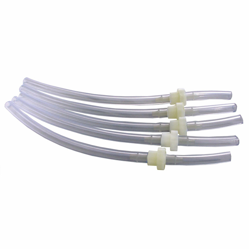 Pressure Tubes with Check Valve - Bottom Feed- 5 Pack